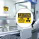 Caution X Ray Radiation Decal (Non Reflective)