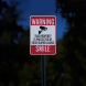 Property Is Protected By Video Surveillance Aluminum Sign (HIP Reflective)