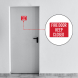 Fire Door Keep Closed Decal (Non Reflective)