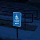 Accessible Entrance Aluminum Sign (EGR Reflective)