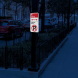 No Parking Do Not Block Driveway Aluminum Sign (EGR Reflective)