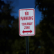 Parking Restriction Tow Away Zone Aluminum Sign (EGR Reflective)