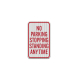 No Parking Stopping Standing Decal (EGR Reflective)