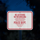 No Loitering, Trespassing Aluminum Sign (EGR Reflective)