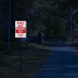 Private Property Private Driveway Aluminum Sign (Diamond Reflective)