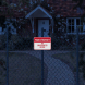 No Trespassing No Unauthorized Access Aluminum Sign (Diamond Reflective)