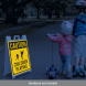 Caution, Children Playing Corflute Sign (Reflective)