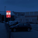 Novelty Parking Lot Reserved For Gym Members Aluminum Sign (EGR Reflective)