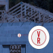 New York Roof Truss Construction Aluminum Sign (HIP Reflective)