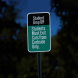 Students Must Exit Cars Aluminum Sign (EGR Reflective)