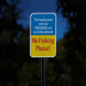 Drop Off & Pick Up School Zone Aluminum Sign (EGR Reflective)