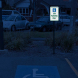 Handicap Van Parking Aluminum Sign (HIP Reflective)