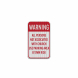 Persons Not Associated With Church Use Parking Aluminum Sign (HIP Reflective)