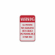 Persons Not Associated With Church Use Parking Aluminum Sign (Diamond Reflective)