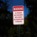 Persons Not Associated With Church Use Parking Aluminum Sign (Diamond Reflective)