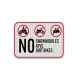 Offroad Vehicle Prohibition Aluminum Sign (EGR Reflective)