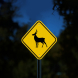 Deer Symbol Road Aluminum Sign (EGR Reflective)
