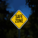 Security Zone Aluminum Sign (EGR Reflective)