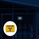 Radioactive Material Caution Decal (EGR Reflective)