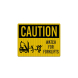 OSHA Watch For Forklifts Decal (EGR Reflective)