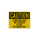 OSHA Caution Floor Load Limit Decal (EGR Reflective)