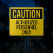 OSHA Caution Aluminum Sign (EGR Reflective)