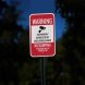 No Dumping Video Surveillance Aluminum Sign (EGR Reflective)
