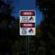 Bilingual Diesel Fuel No Smoking Aluminum Sign (EGR Reflective)