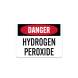 Hydrogen Peroxide Decal (Non Reflective)