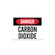 OSHA Carbon Dioxide Decal (Non Reflective)