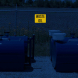 Chemical Hazard Aluminum Sign (EGR Reflective)