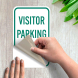 Reserved Visitor Parking Decal (EGR Reflective)