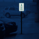 Online Order Pick Up Parking Aluminum Sign (Diamond Reflective)