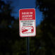 Parking For Laundromat Customers Only Aluminum Sign (EGR Reflective)