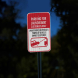 Parking For Laundromat Customers Only Aluminum Sign (HIP Reflective)