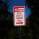 Hotel Shuttle Parking Only Aluminum Sign (HIP Reflective)