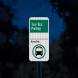 Tour Bus Parking Aluminum Sign (EGR Reflective)