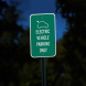 Electric Vehicle Parking Only Aluminum Sign (Diamond Reflective)
