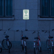Bike Parking Aluminum Sign (Diamond Reflective)
