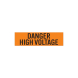 High Voltage Marker Decal (Non Reflective)