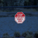 No Thru Traffic Private Drive Aluminum Sign (Diamond Reflective)
