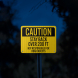 OSHA Not Responsible For Road Objects Aluminum Sign (EGR Reflective)
