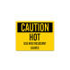 OSHA Use Heat Resistant Gloves Decal (Non Reflective)