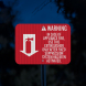 Fire Extinguisher Instruction Warning Aluminum Sign (EGR Reflective)