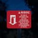 Fire Extinguisher Instruction Warning Aluminum Sign (HIP Reflective)