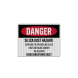 OSHA Silica Dust Hazard Decal (EGR Reflective)