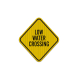 Low Water Crossing Aluminum Sign (EGR Reflective)