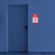 Do Not Block Emergency Exit Door Aluminum Sign (EGR Reflective)