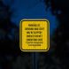 Steps May Be Slippery When Icy Aluminum Sign (EGR Reflective)