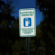 Electric Vehicle Charging Aluminum Sign (HIP Reflective)